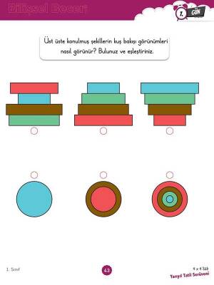 1. Sınıf 4x4’lük Yarıyıl Tatil Serüveni – Bilişsel Etkinlikler - 2026 - 5