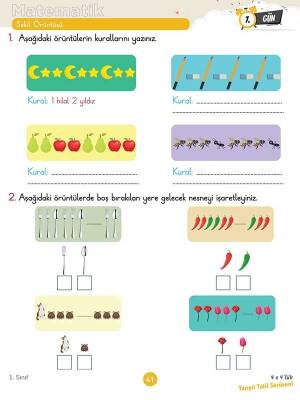 1. Sınıf 4x4’lük Yarıyıl Tatil Serüveni – Bilişsel Etkinlikler - 2026 - 7