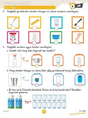 2. Sınıf 4x4’lük Yarıyıl Tatil Serüveni – Bilişsel Etkinlikler - 2026 - 6