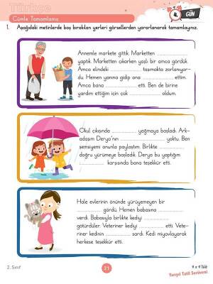 2. Sınıf 4x4’lük Yarıyıl Tatil Serüveni – Bilişsel Etkinlikler - 2026 - 8