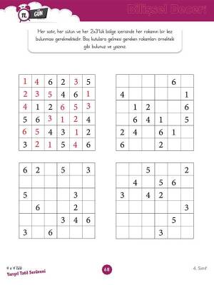 4. Sınıf 4x4’lük Yarıyıl Tatil Serüveni – Bilişsel Etkinlikler 2026 - 4