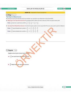 5. Sınıf Tüm Dersler Konu Özetli Yazılı Hazırlık Seti 1 ve 2. Dönem - 4