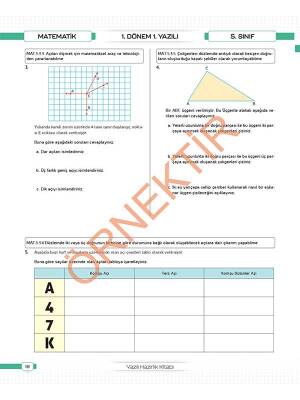 6. Sınıf Tüm Dersler Konu Özetli Yazılı Hazırlık Seti 1 ve 2. Dönem - 3