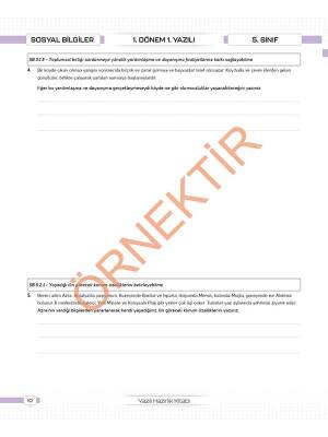 6. Sınıf Tüm Dersler Konu Özetli Yazılı Hazırlık Seti 1 ve 2. Dönem - 4
